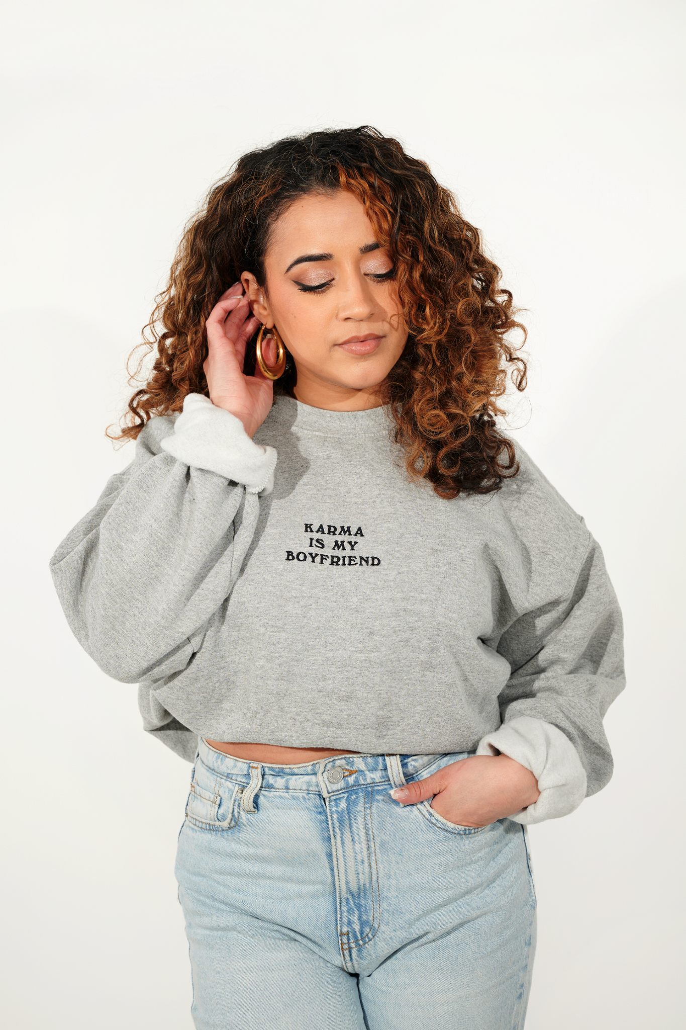 Boyfriend sweatshirt discount