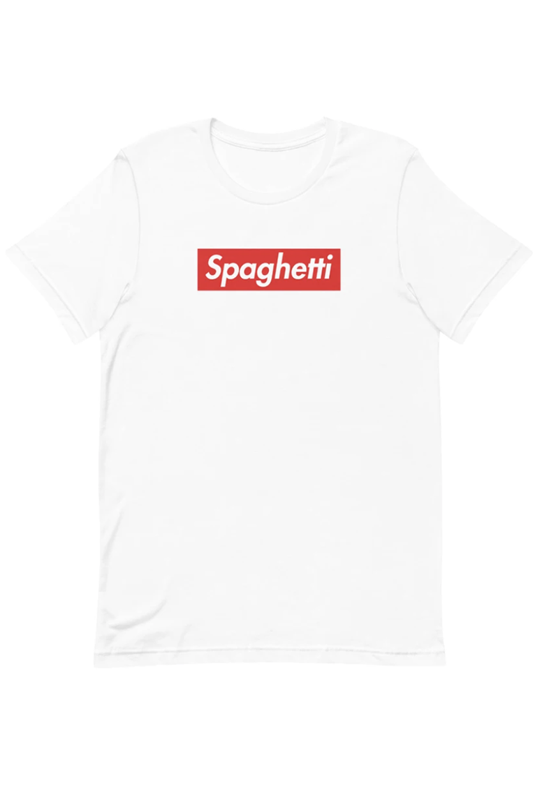 Supreme spaghetti deals shirt