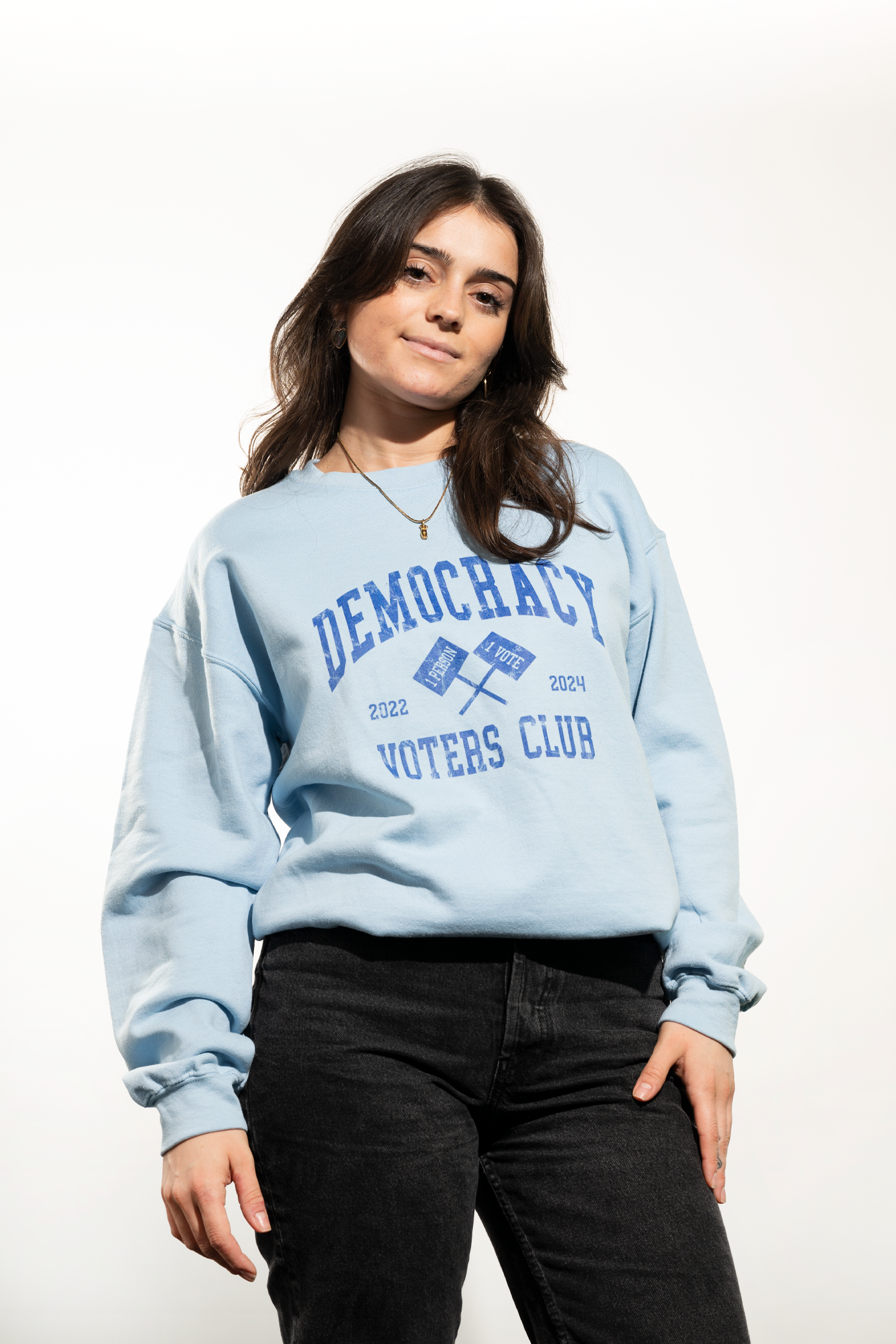 Democracy online sweatshirt